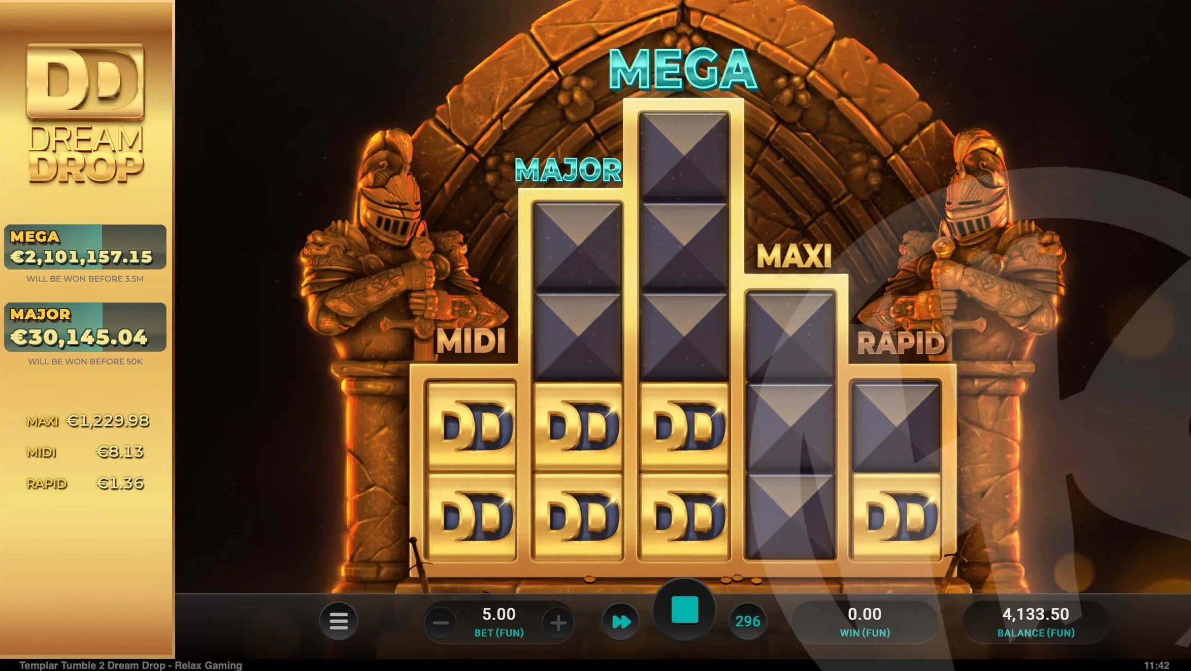 Templar Tumble 2 Dream Drop Slot Review pic 8